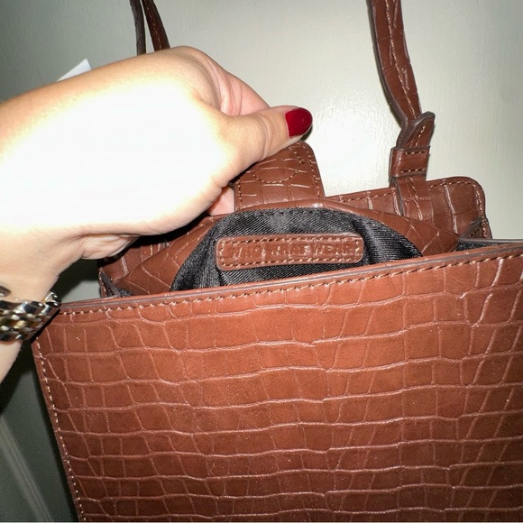 NWOT : WhoWhatWear structured shoulder bag - Picture 4 of 6